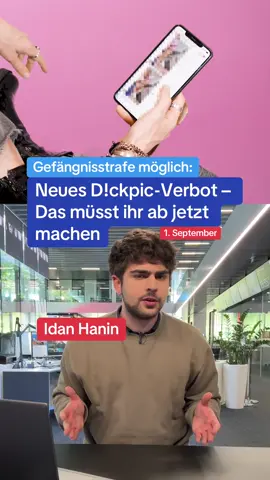 Neues Verbot: Das solltet ihr ab jetzt machen, wenn ihr unaufgefordert D!ckpicks geschickt bekommt #news #zeitimbild #verbot #neuesgesetz #neueregel 