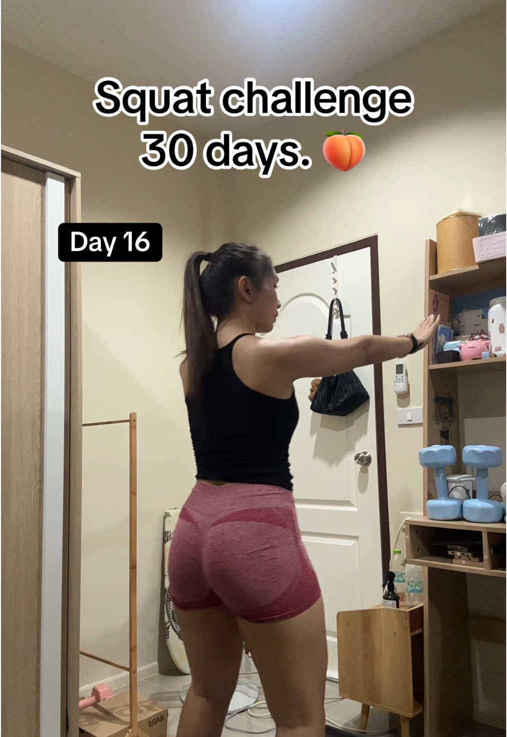 ทำชาเล้นกันต่ออ #squat #challenge #ผู้หญิงออกกําลังกาย #เทรนวันนี้ 