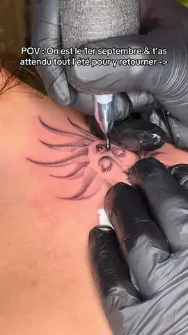 🎁Cadeaux de rentrée : -1 tatouage offert - 20% sur ton prochain tattoo si tu viens de ma part  Ça se passe sur le compte de @laplume.ttt 🫶🏻 Collaboration commerciale 