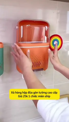 Hộp đựng đũa gắn tường tiện lợi quá #xuhuong #dogiadung #xuhuongtiktok #dotienich 