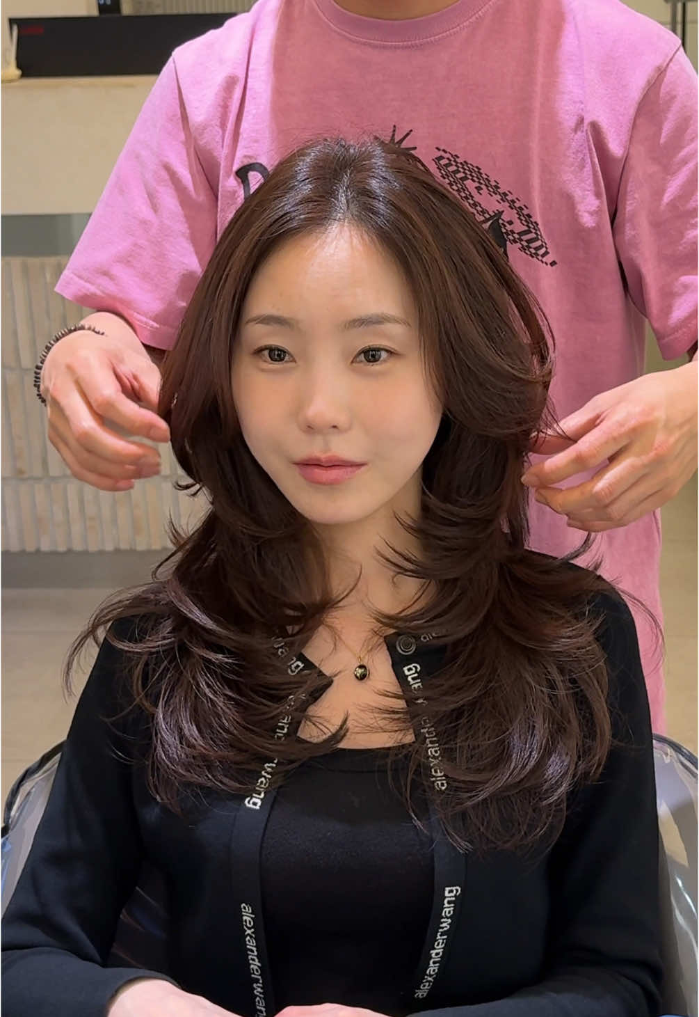 레이어드컷, 디자인입니다.🙂‍↔️