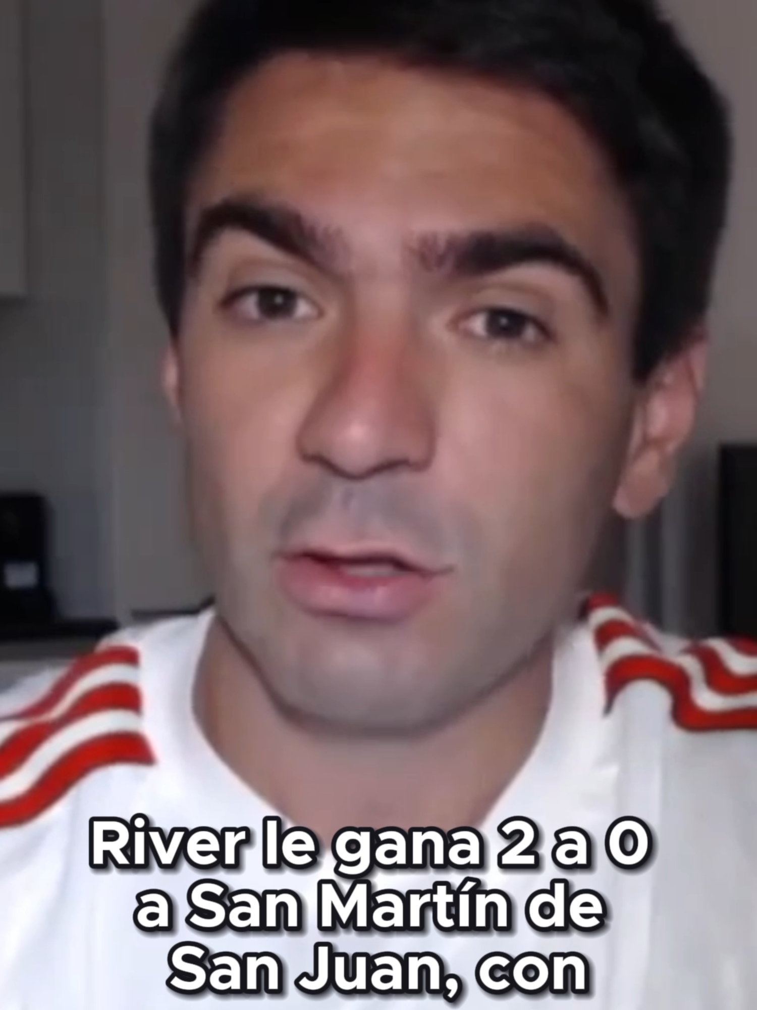 Ganó River, señoras y señores! Le ganó 2-0 a San Martín de San Juan  #riverplate #clausura #punteros