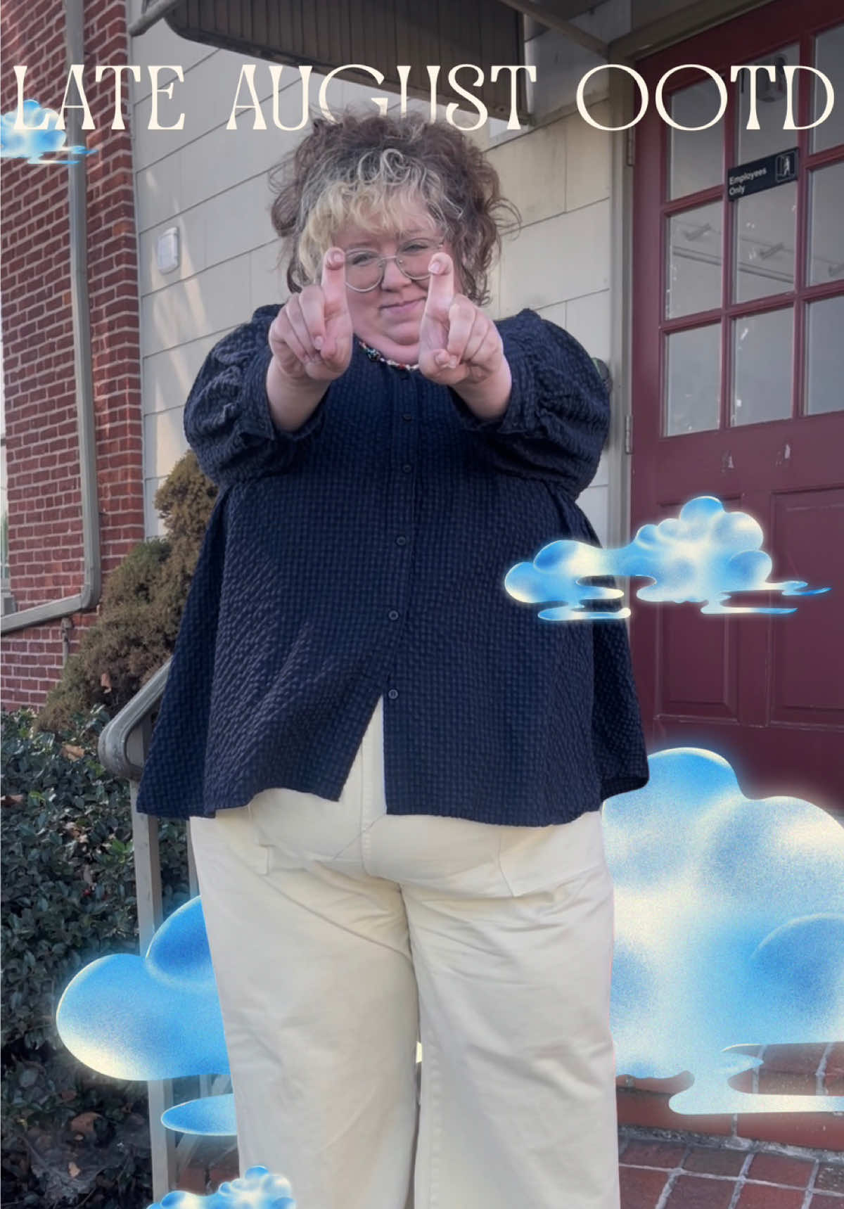 transitional outfit #bigbudpress #plussize #fatfashion #OOTD 