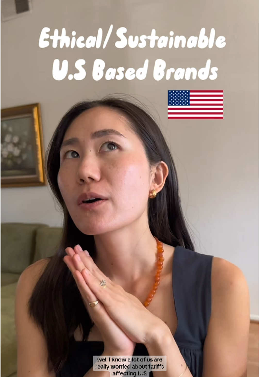 Ethical & sustainable brands based in the U.S! Tariffs are no joke, so here are some brands to run to if those international shipping costs are getting to be too much. #ethicalfashionbrands #sustainablefashionbrands #usbrand #shoplocal #sustainablefashionblogger 
