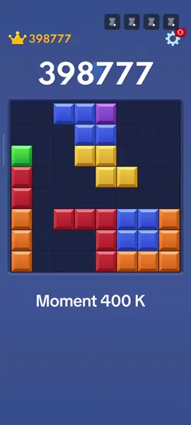 dapet 400 k. #blockblast #blockblastpartner #blockblastindonesia #game 