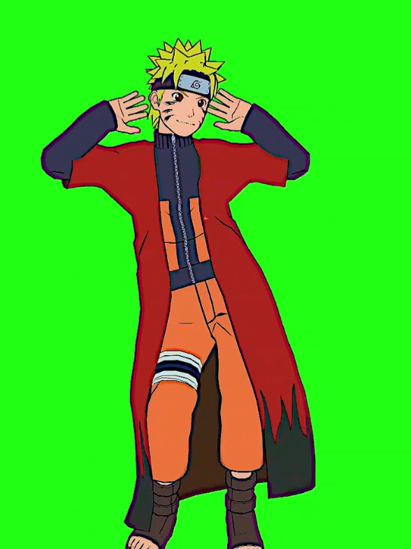 just a video with a green background #narutouzumaki #narutoshippuden  #anime  #animedance  #flopou 