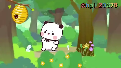 Tình yêu là phải cùng nhau ăn mật ngọt… Còn Dudu thì ăn… nguyên đàn ong 🐝😂 #fyp #viral #xuhuong #bubuanddudu #hpl_2025 