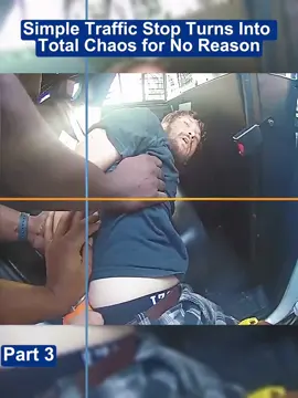 Simple Traffic Stop Turns Into Total Chaos for No Reason #cops #copsoftiktok 