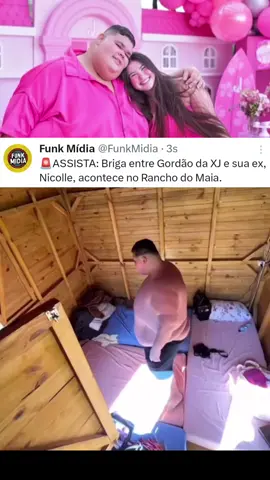 🚨ASSISTA: Briga entre Gordão da XJ e sua ex, Nicolle, acontece no Rancho do Maia.