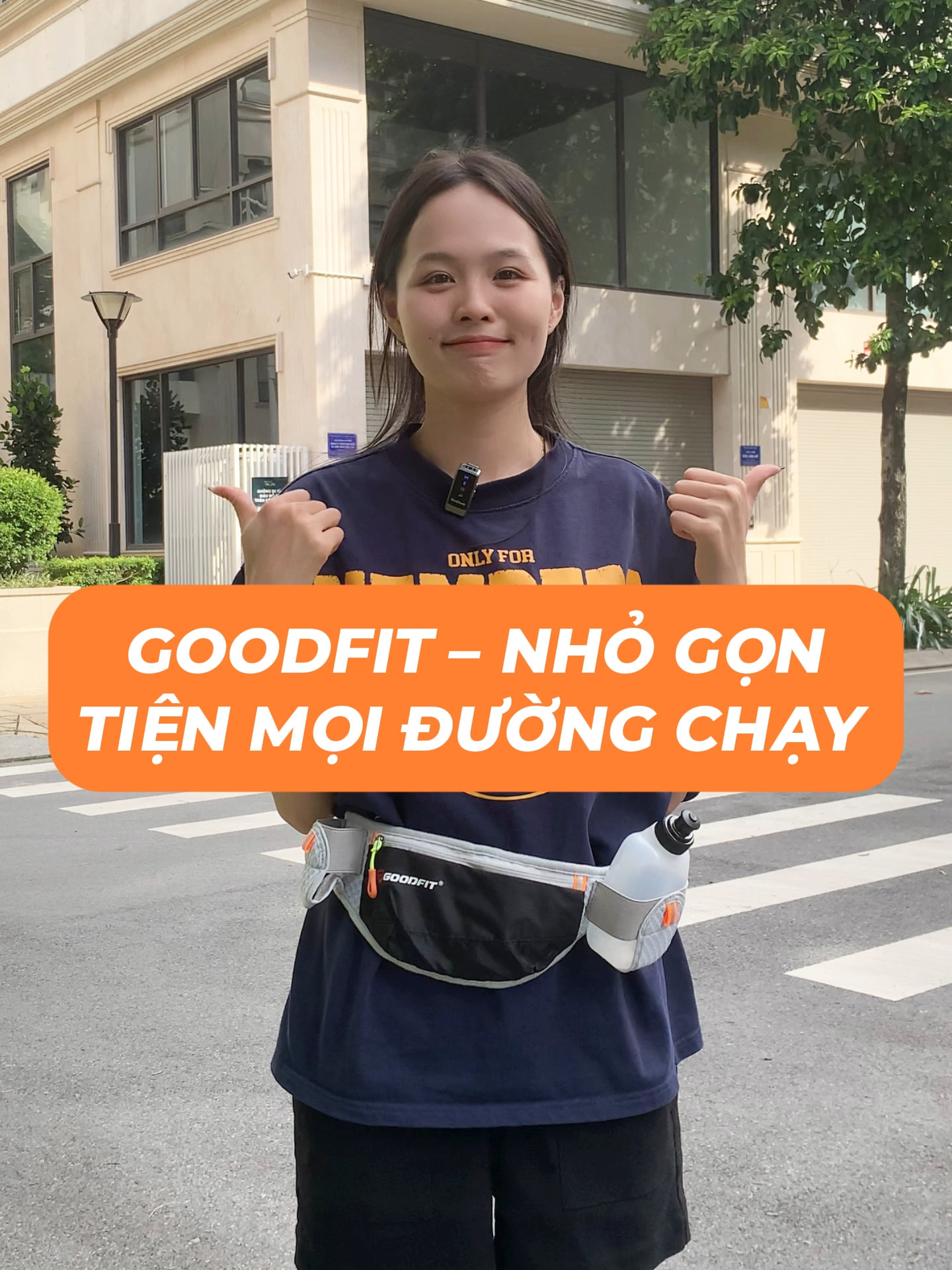 GOODFIT – NHỎ GỌN, TIỆN MỌI ĐƯỜNG #goodfit #thethaomoingay #chaybo #tuichaybo #viral