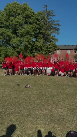 Section 1 Proud! Olympics day at Ivey #ivey #westernuniversity #uwo #university #orientation 