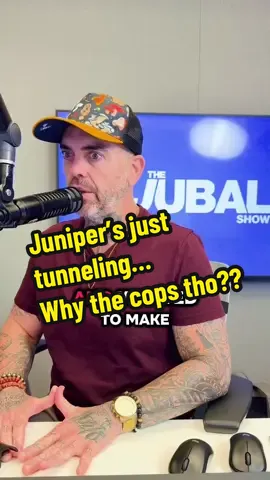 Juniper is just tunneling… why do they always wanna call the cops on it? #PrankCall #seconddateupdate #awkwardtuesdayphonecall #jubalfresho #Jubal 