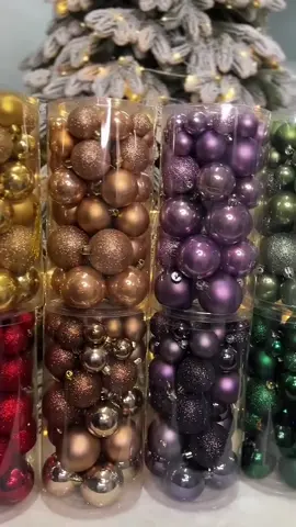Bolas de Natal de 12 a 48 unidades  Achadinhos da Shopee Gostou?  Comente eu quero que lhe mando o link