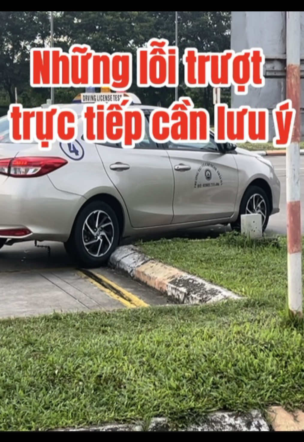 1 số lỗi trượt trực tiếp mọi người cần lưu ý khi thi sa hình lái xe #lỗitrượttrựctiếpthiB2 #LưuLương