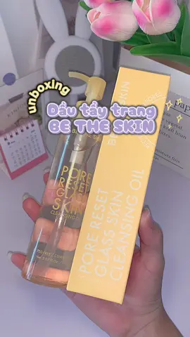 Top 1 dầu tẩy trang tôi lun tin tưởng =))) #fyp #xuhuong #review #unboxing #goclamdep #reviewlamdep #dautaytrang #betheskin #unboxingbylee  