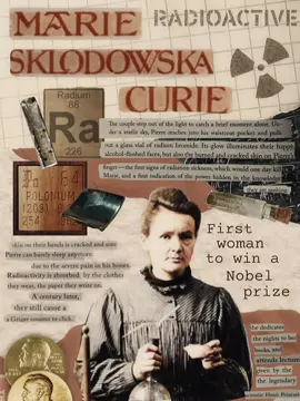 Marie Sklodowska curie ✨ first women to win Nobel prize  #mariecurie #mariesklodowskacurie #scientist #chemistry #Science 