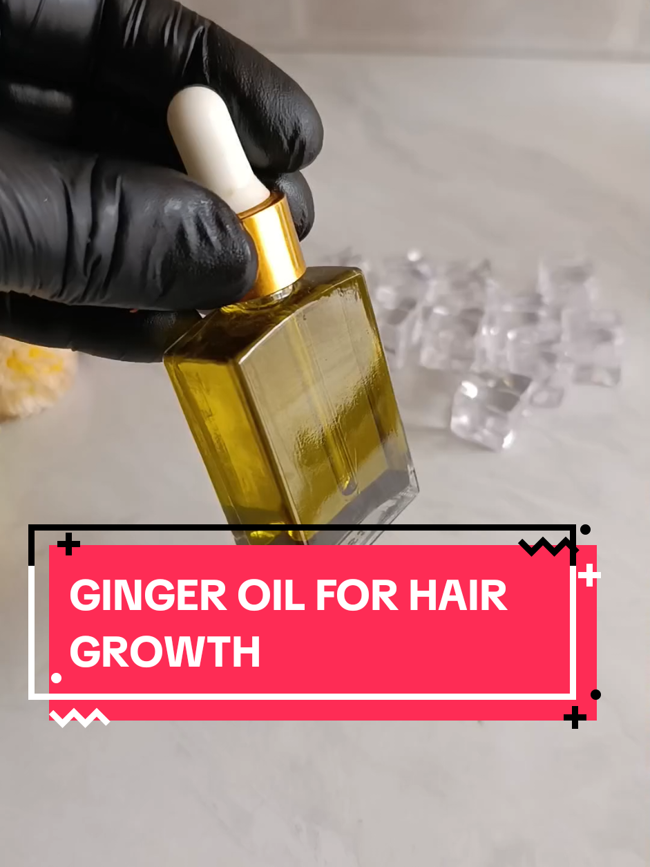How to make ginger oil for hair growth. #hairgrowthtips  #gingeroil #hairgrowth #hairloss #naturalremedy 