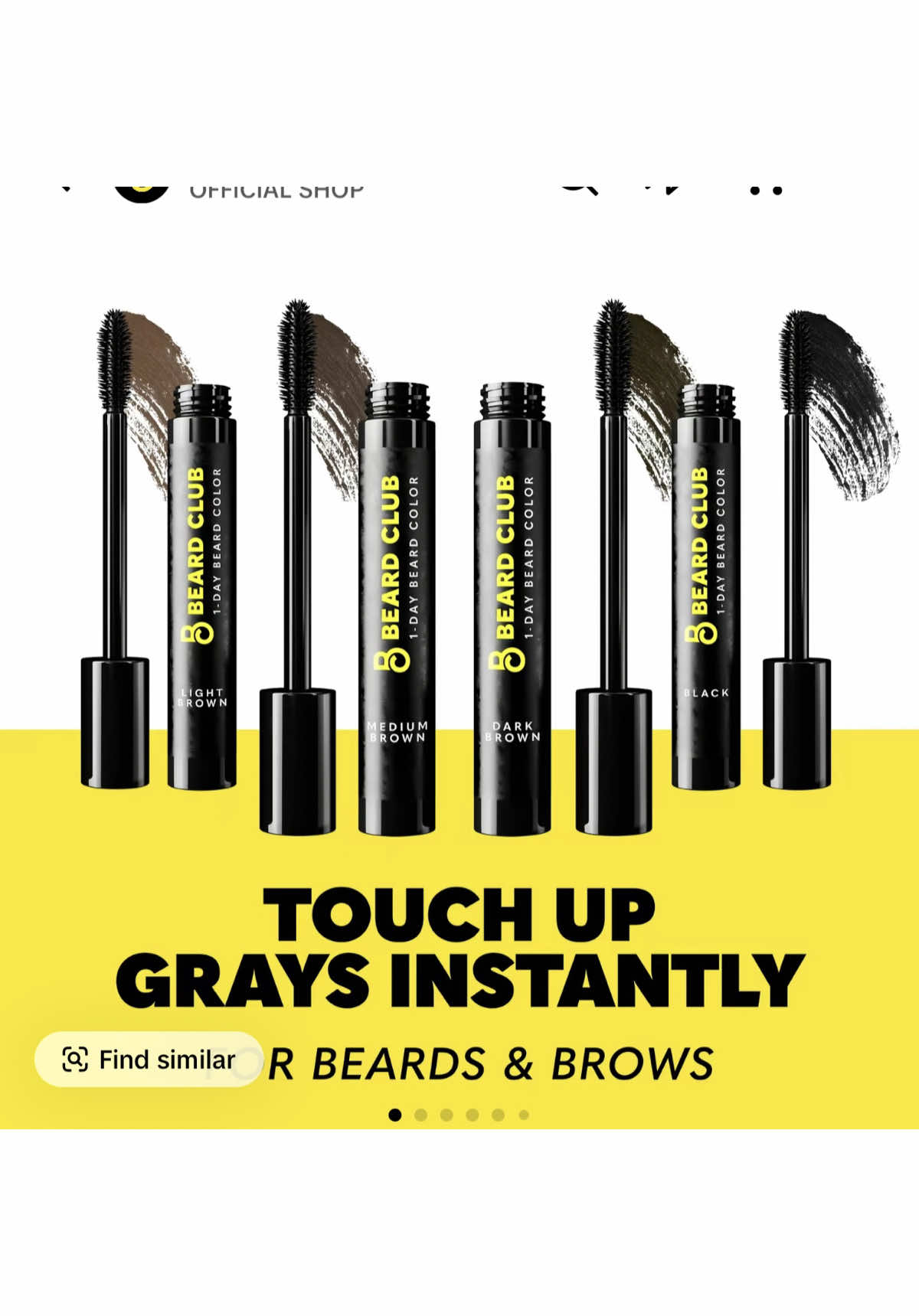 Beard and eyebrows color #makeup #fyp #tiktok #foryou #product 
