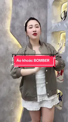 Áo khoác BOMBER #xuhuong #cohuyentaphoa 