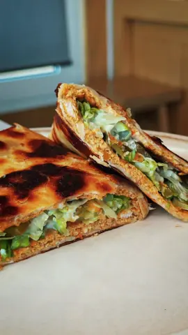 Chicken Tortilla Wrap 🥙  tastes just like chicken kebab sandwiches 😍  طعمها كانها كباب دجاج، جربوها 🫰🏻  لخلطة الدجاج:  ١ كيلو صدور دجاج  بصلة  فلفل احمر 🫑 بابريكا  اوريغانو  ماجي بودرة  ثوم بودرة  فلفل ابيض  ملح  ملعقة خل بلساميك  Ingredients:  1 kg chicken breast  1 onion Red pepper  Paprika  Oregano  Maggi powder  Garlic powder  White pepper  Salt  1 tbsp balsamic vinegar  .#tiktokcookbook #chicken 