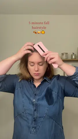 September hair 🎃🍂 #hairstyle #hairtutorial #braid #hairbrush #hairtok 