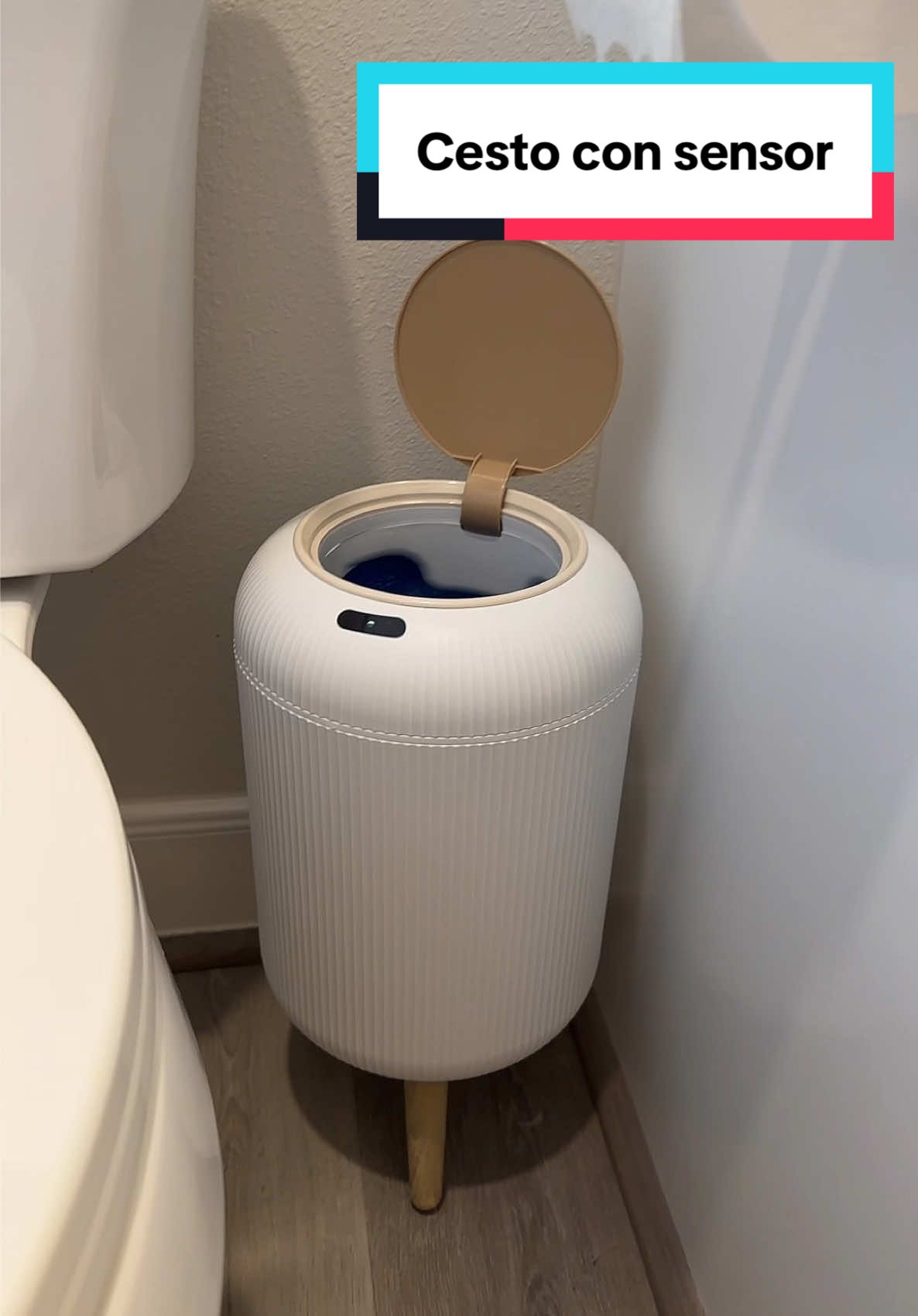Respuesta a @minga #trash #motionsensor #elegant #white 