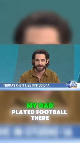 Thomasrhett  #thomasrhett #foryou  #football #thomasrhettmusic #interview 