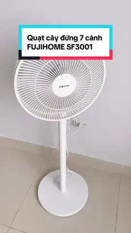Quạt cây đứng 7 cánh FUJIHOME SF3001 #quatcay #quatcaynhogon #quatfujihome #quatnamdieuhoa #quatcaydung 