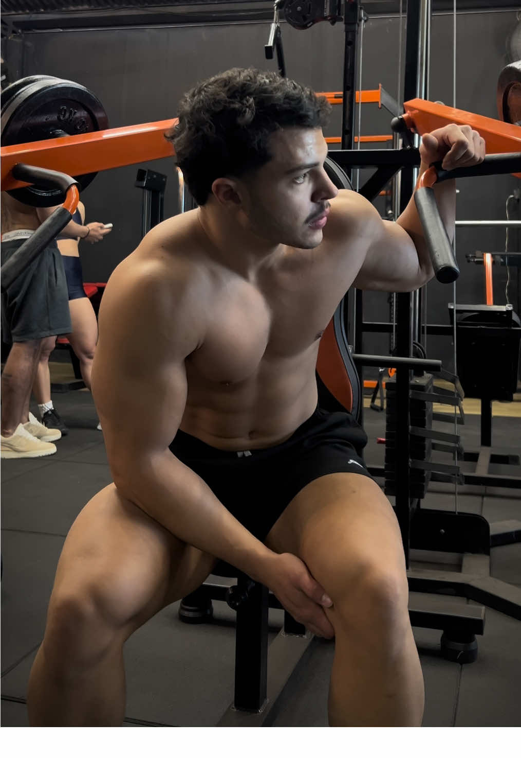 registros do treino de domingo 💀🔥 #gym #shape #treino #fyp #viral 