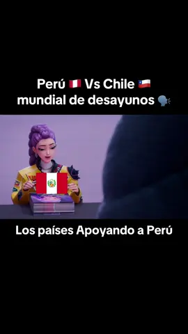 Perú 🇵🇪 Vs Chile 🇨🇱 Mundial de desayunos  Ibai Comedia Humor Parodia #ibai #mundialdedesayunos #kpopdemonhunter #parodia #peru🇵🇪 