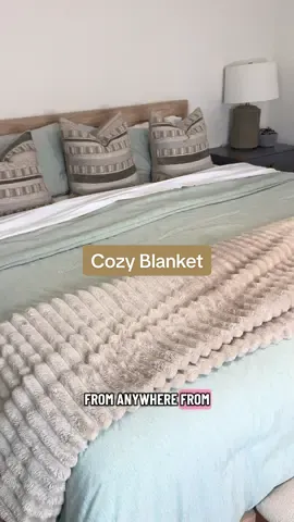 Did I need another blanket? No. Do I want another blanket? Always YES. Cozy gift idea for anyone on your list. #giftsforher #giftideas #christmasgiftideas #christmasgifts #affordablegifts 