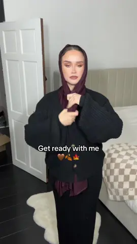 Get ready with meeeee #grwm #modestfashion #hijabitiktok #hijabifashion 