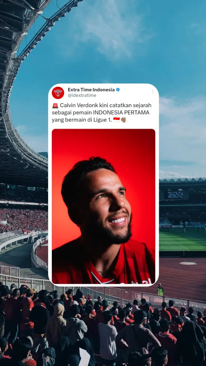 Calvin Verdonk menjadi pemain Indonesia pertama yang merumput di Ligue 1 🇫🇷🇮🇩 #timnasindonesia #kitagaruda #fyp 