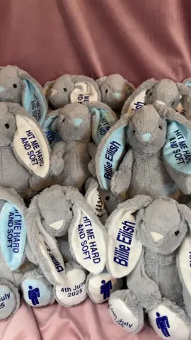 All these bunnies ready to go to new homes!! But they’ve buried a friend… Can you spot our next Billie Eilish design? 👀 #billieeilish #billieeilishfan #foryou #goviral #foryoupage❤️❤️ 