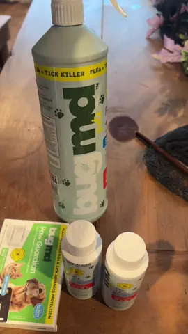 I love that you can spray bedding or add to the wash! #fleaandtickspray #fleaspray #fleaandtickcontrol #bugmd 