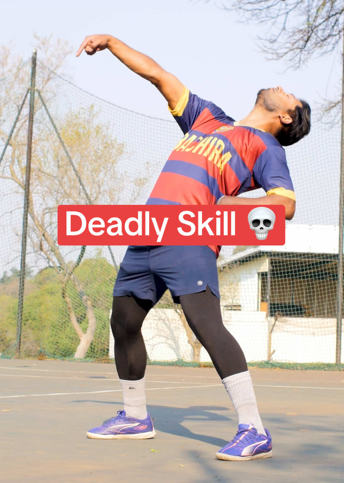 Most Dangerous Skill💀 #footballtiktok #footbal #viral #fyp #foryou 