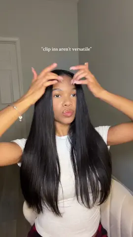 i’m definitely a middle part girllll @Recoolhair @recoolhairus_shop ❤️ #recoolhair  #clipins #clipinhairextensions 