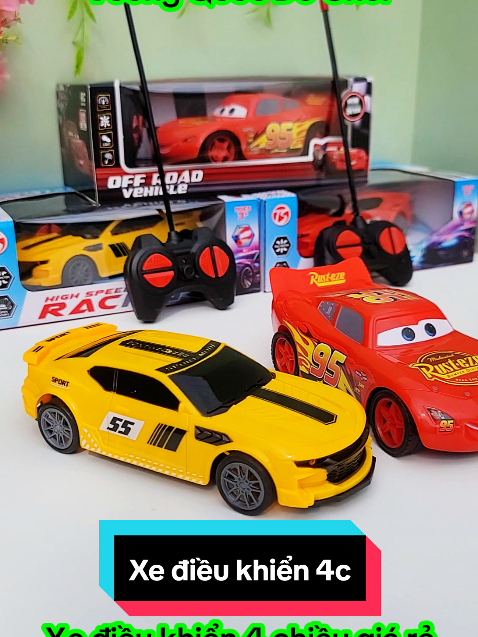 Ô tô điều khiển 4c giá rẻ pin thường ( có tặng kèm pin) #minikids #xuhuong #dochoi #điềukhiển #dieukhientuxa 