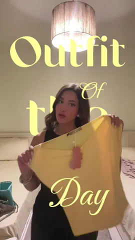 Serving butter yellow energy only ✨💛  @silq #OOTD #ServingLooks #ButterYellow #FitCheck #OOTDinspo        