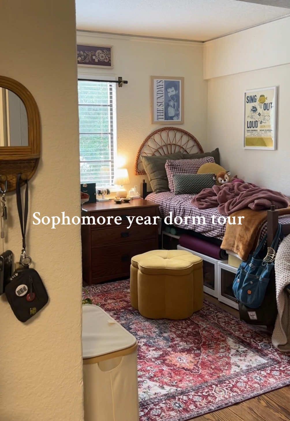 second home 🤍 #dorm #dormtour #pinterest #interiordesign #vintage 