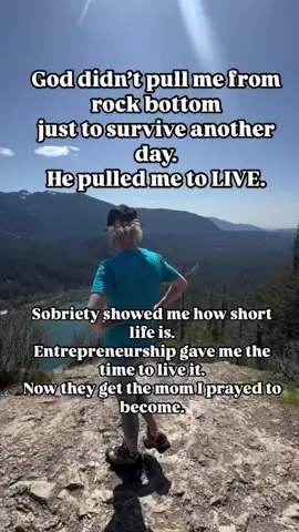 There was a time surviving was enough. A time when just getting through the day felt like a win. But God didn’t pull me out of the hell I was living just so I could sit in survival mode. He pulled me to LIVE, be present, break cycles. To build a life my kids don’t need to recover from. & show other women what’s possible when you stop letting fear, shame, and old labels call the shots. I chose a different path. Sobriety led me to entrepreneurship. Entrepreneurship gave me my time back. 😭😭 And time, I’ve learned as my children grow, is the real currency I’m protecting with everything I have. If you’re feeling that pull too… the one that says “there’s more for you than just surviving”.. listen to it. It’s not random… it’s God showing you what’s next. drop ZOOM  here when you’re ready to take the first step as a mental wellness affiliate- we have a 15 minute call tomorrow you can show up to, camera off- and hear how moms just like you are changing their lives with an income from home while helping other people. #SoberLiving #FaithOverFear #ChristianMom #Seattlemom #EntrepreneurshipJourney #TimeFreedom #SobrietyAndSuccess #MentalWellnessMatters #FreedomLifestyle