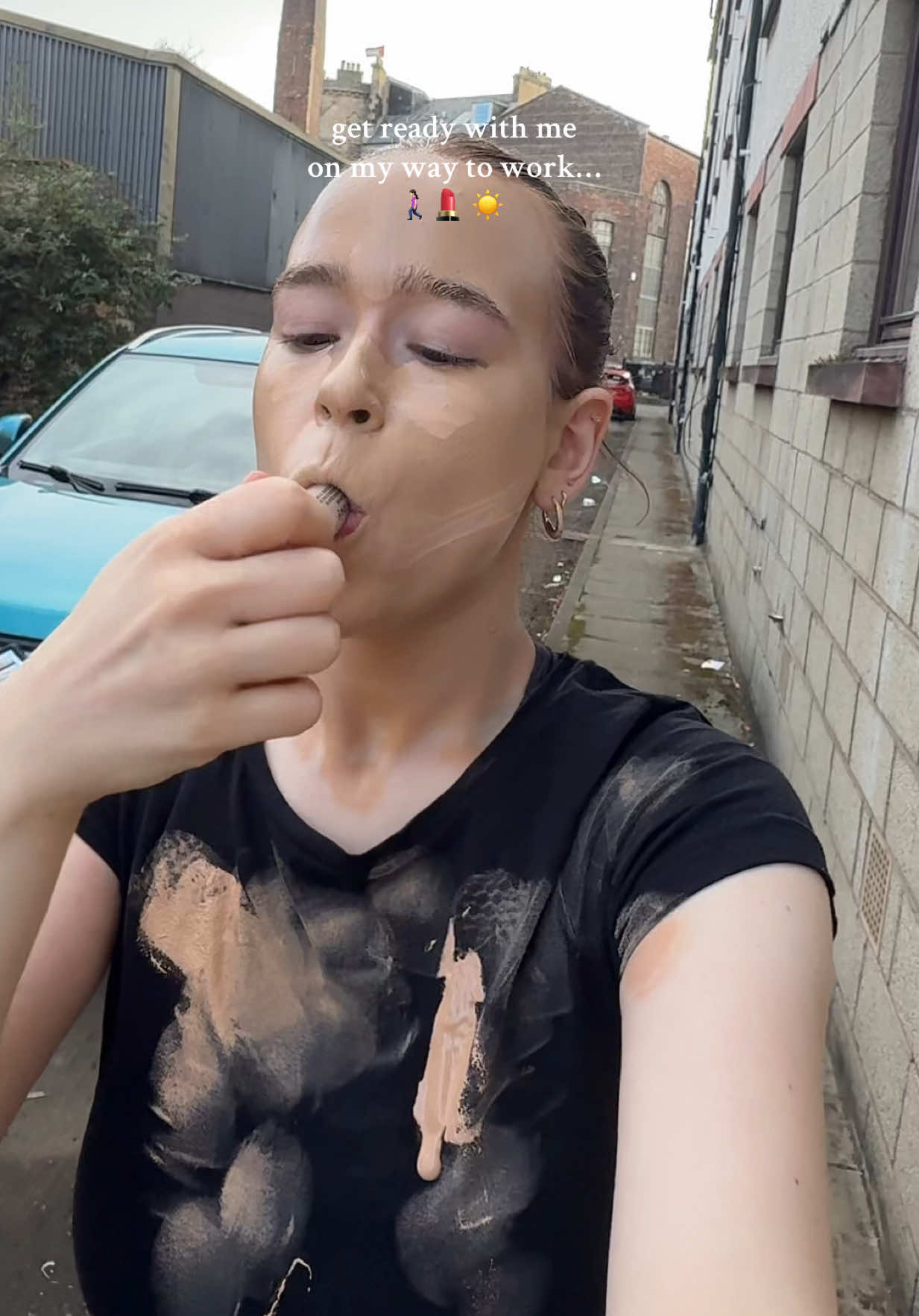 Replying to @user I was so late 😬😬 #grwmforwork #walkinggrwm #makeuponthego #makeupasmr #asmrmakeup #asmr #asmrbeauty #beautyasmr #asmrstorytime #storytimemakeup #quickmakeup #grwminmycar #grwmonthego #quickmakeuplook #quickgrwm #workgrwm #workmakeup #workoutfit #chattygetreadywithme #asmrgetreadywithme #getreadywithme #getreadywithmeasmr #chattygrwm 