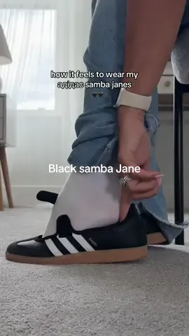 The ballet sneaker every woman deserves ✨@adidas #sambajane #adidasjane #adidassneakers #adidasflats #blacksambajane 