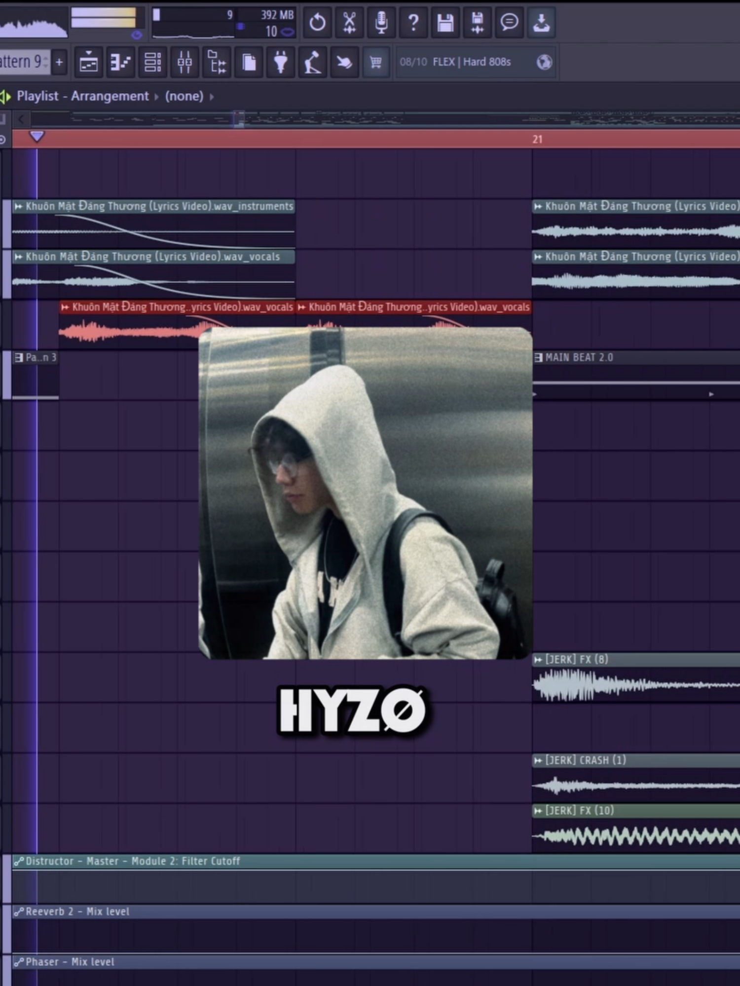 Khuôn Mặt Đáng Thương x Hoodtrap (HYZØ take) #fyp #fypシ #jerk #hoodtrap #producer #music #remix #sontungmtp #xuhuong