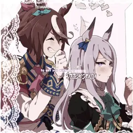 #TEIMAKU — oh yes horse girl yuri, very into uma recently 🥹❤️ #mejiromcqueen #tokaiteio #mejiromcqueenxtokaiteio #umamusume I HATE THIS TAG LIMIT