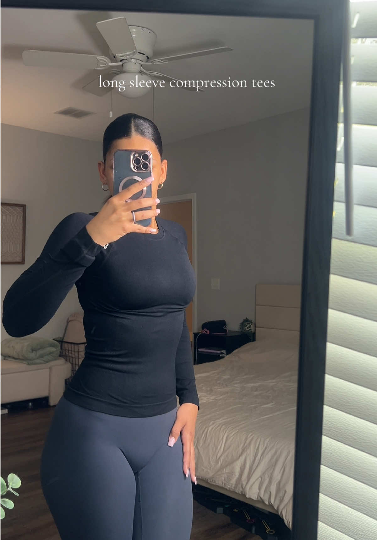 the most flattering tops ever #gymwear #compression #gymtop #fyp #womensfashion 