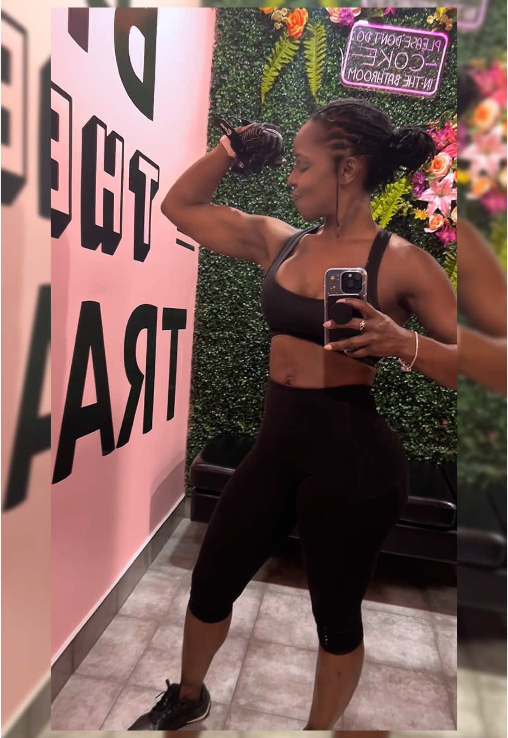 💪🏾 🥰 💪🏾 #finewine45  #workout #🏋️ #Fitness #slimfit #slimcurvy 