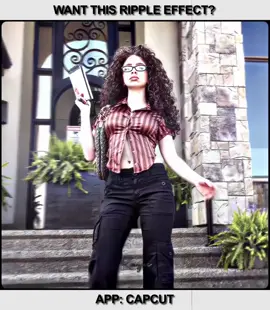 ripple effect tutorial on capcut |  #CapCut #capcuttutorial #demitrakalogeras #kalogerassisters #edit  demitrakalogerasedits