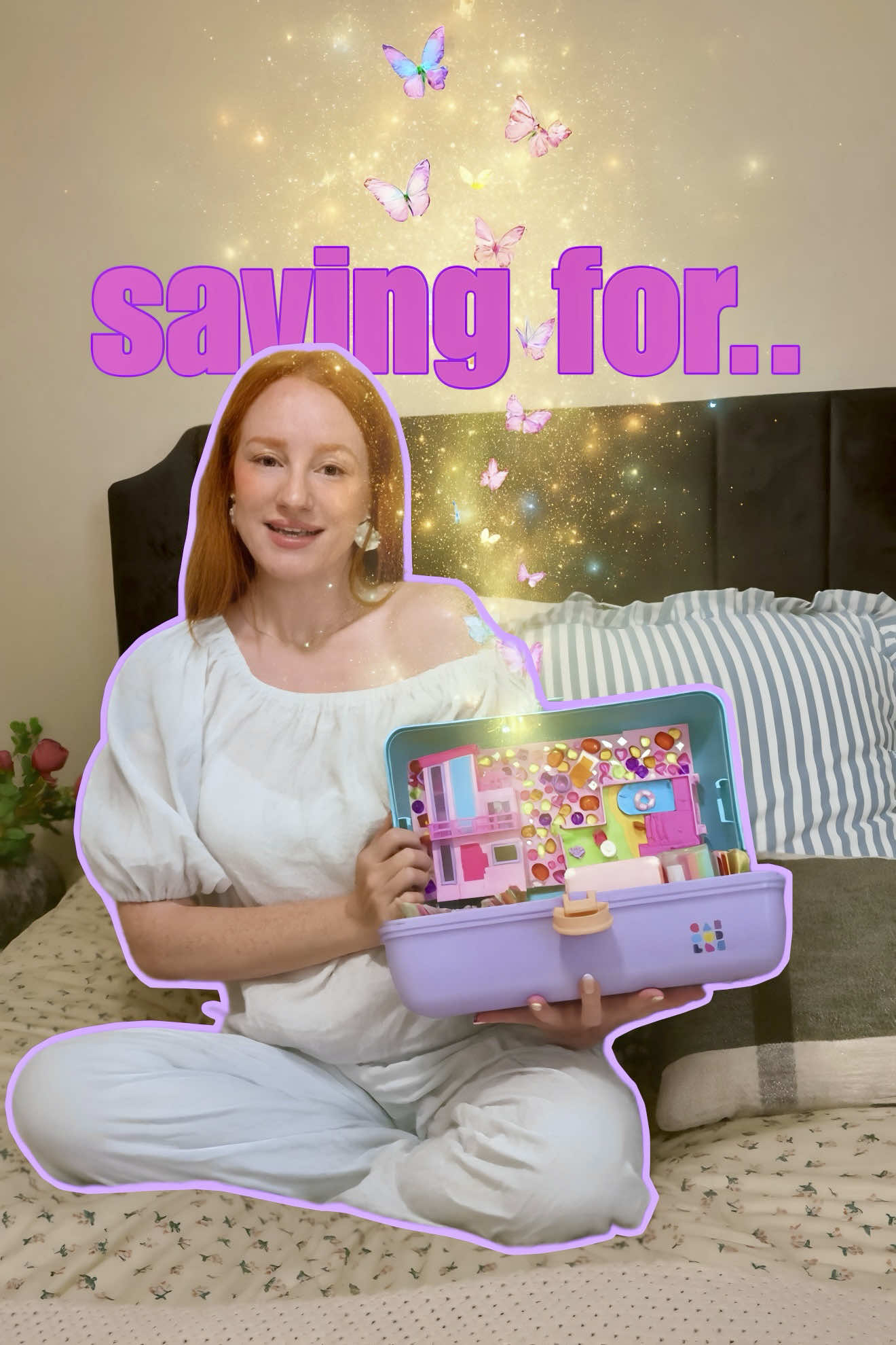 SAVING FORRR 💌 #pollypocketgirl #pollypocketcar 