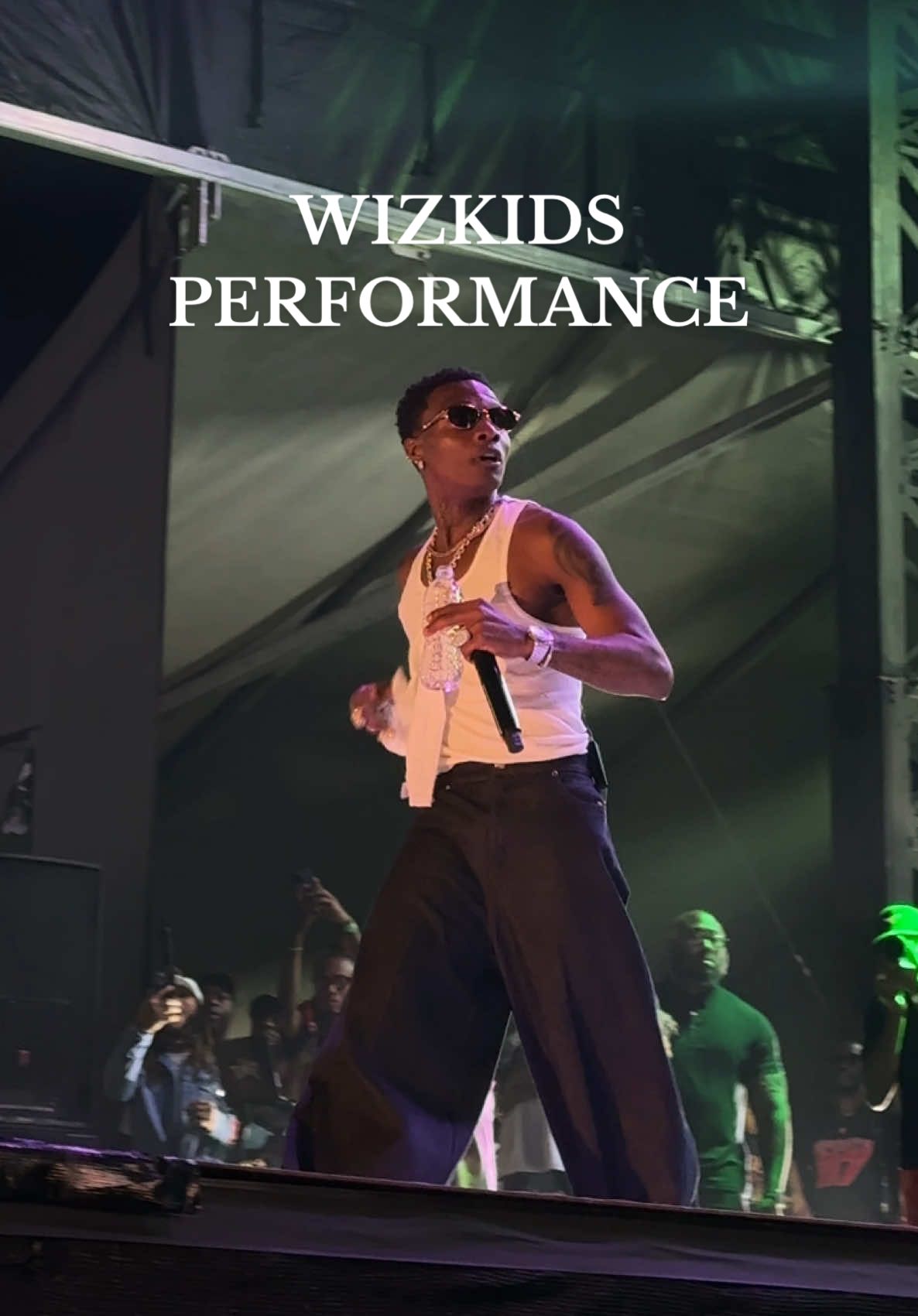 Wizkid gave us a lot last night I’m gagged #fyp #concert 